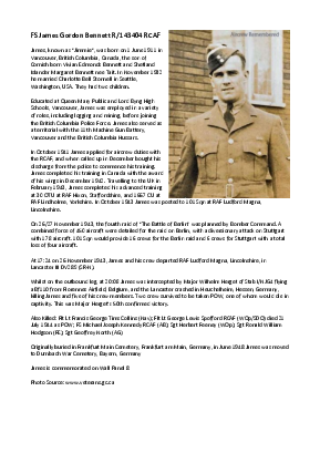 A preview of a PDF biography for Bennett, James Gordon